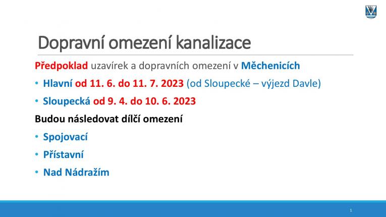 dopravní uzávěry