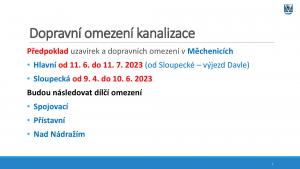 dopravní uzávěry